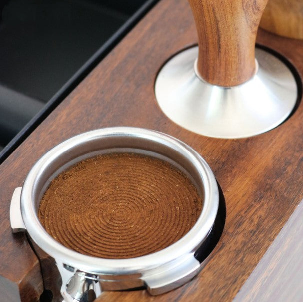 TBM Premium Wooden Handle Tamper-Rosewood