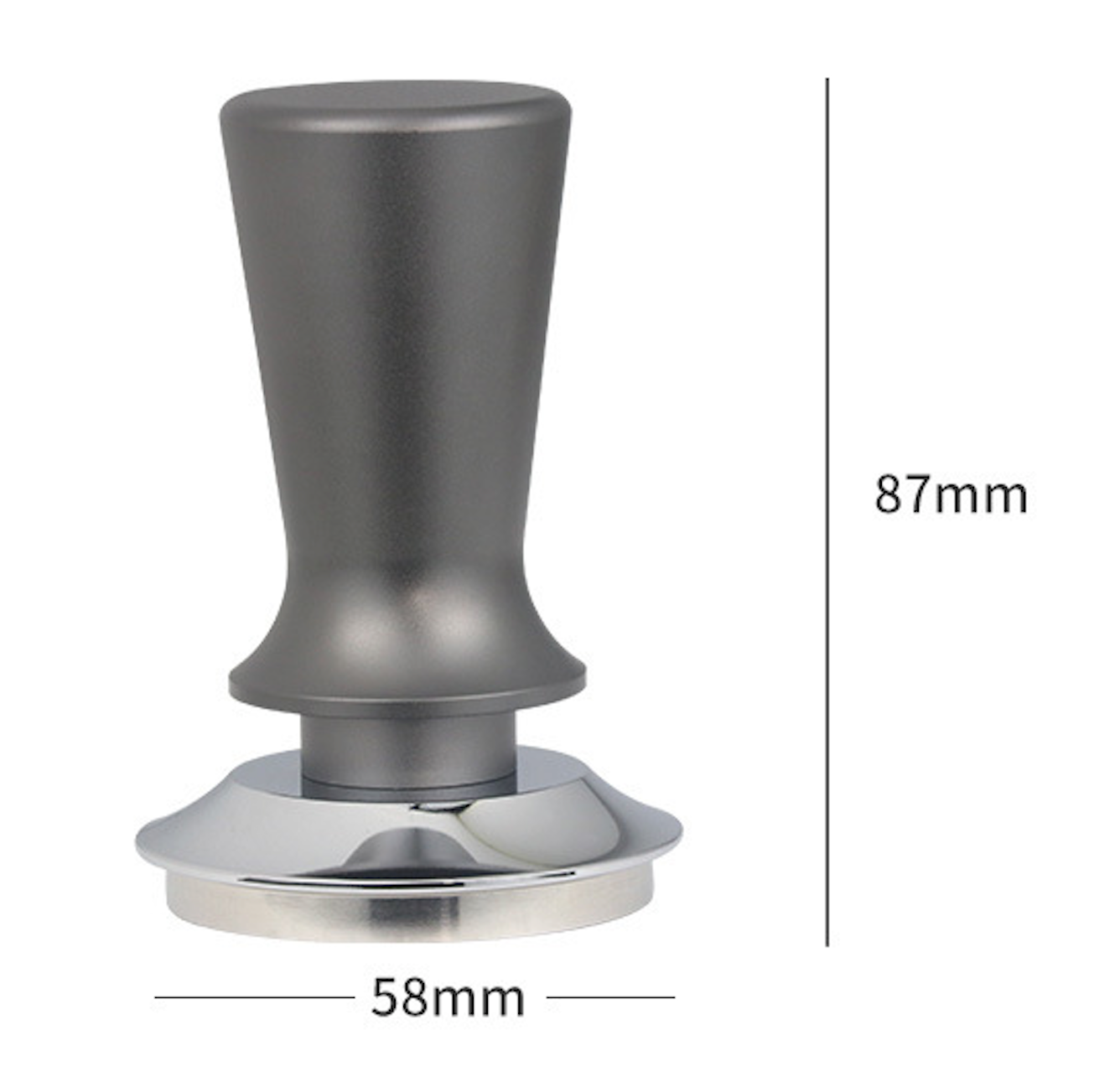 TBM Spring Loaded Tamper-Silver